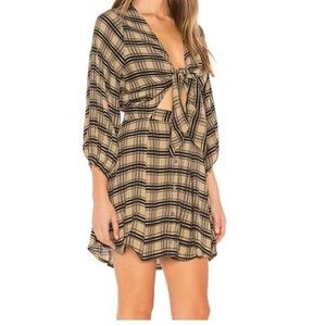 FAITHFUL THE BRAND PLAID DRESS